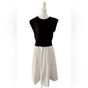 Anthropologie via Endless Rose Black & White Maxi Dress  Size 1X